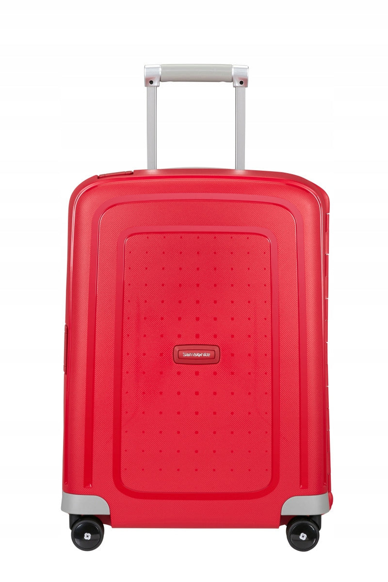 Samsonite S'cure Cabin Suitcase 55 cm 34l Hard Red Crimson Red Brand Samsonite