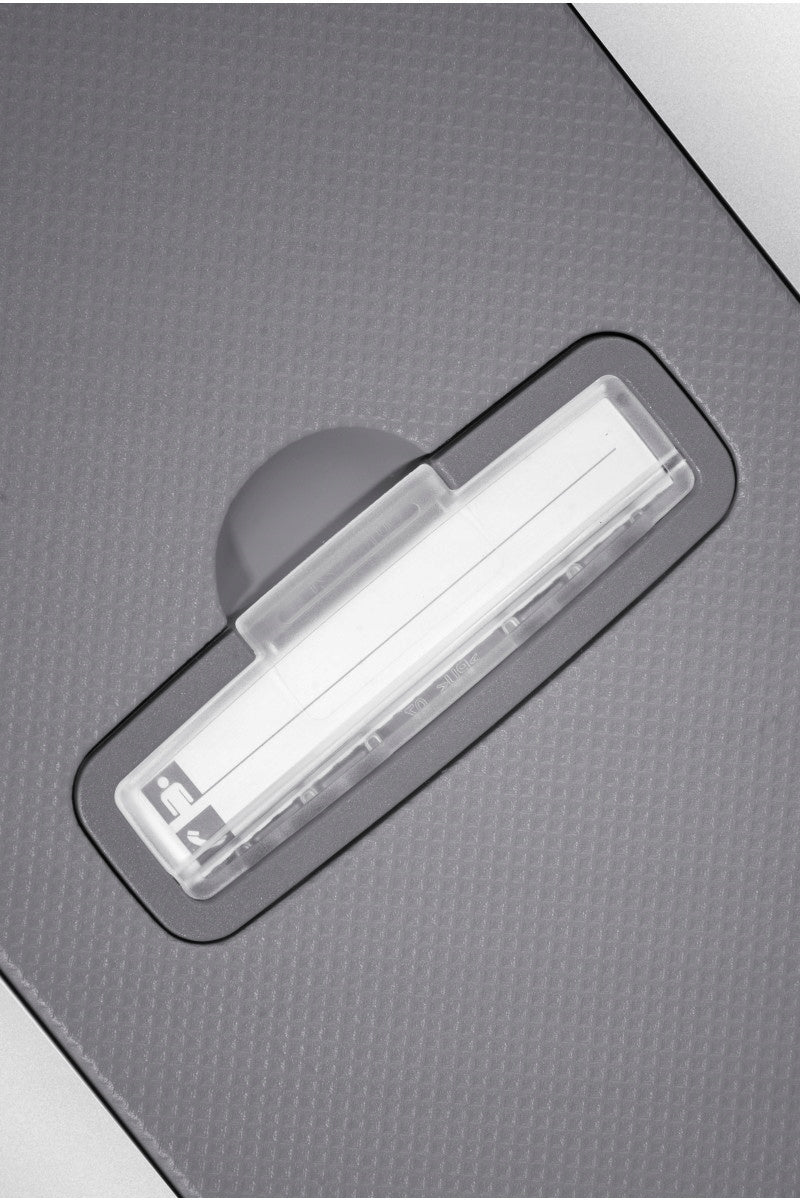Samsonite S'cure Cabin Suitcase 55cm 34l Hard Silver Width (longer edge) 40 cm