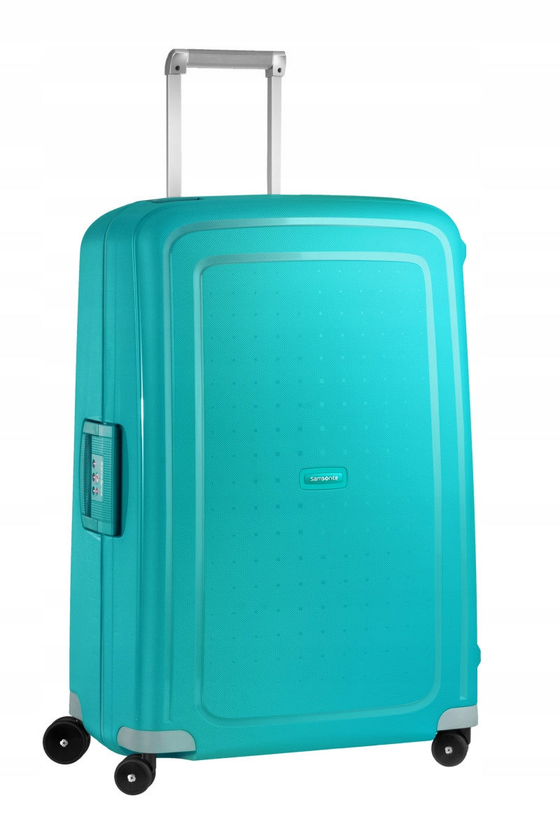 Samsonite S'cure Suitcase Large 75 cm 102l hard blue Aqua Blue