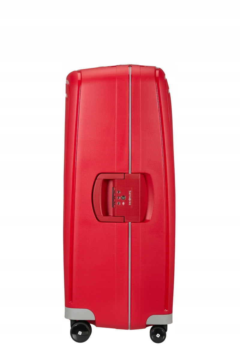 Samsonite S'cure Suitcase Large XL 81 cm red Crimson Red Manufacturer code 5414847460586