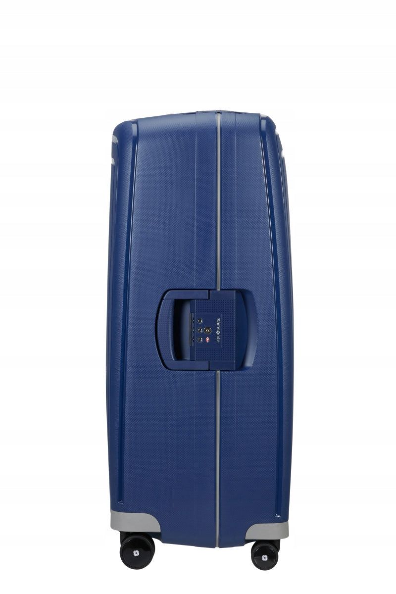 Samsonite S'cure Suitcase Large XL 81cm Navy Blue Dark Blue Brand Samsonite