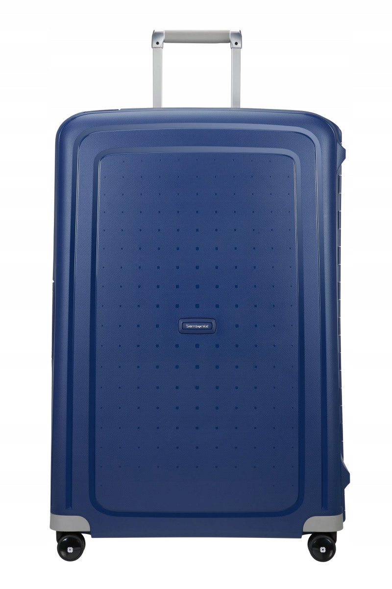 Samsonite S'cure Suitcase Large XL 81cm Navy Blue Dark Blue Model S'Cure