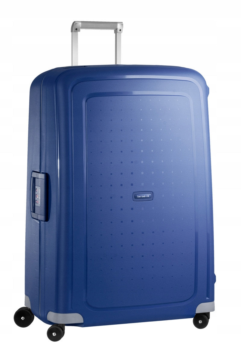 Samsonite S'cure Suitcase Large XL 81cm Navy Blue Dark Blue