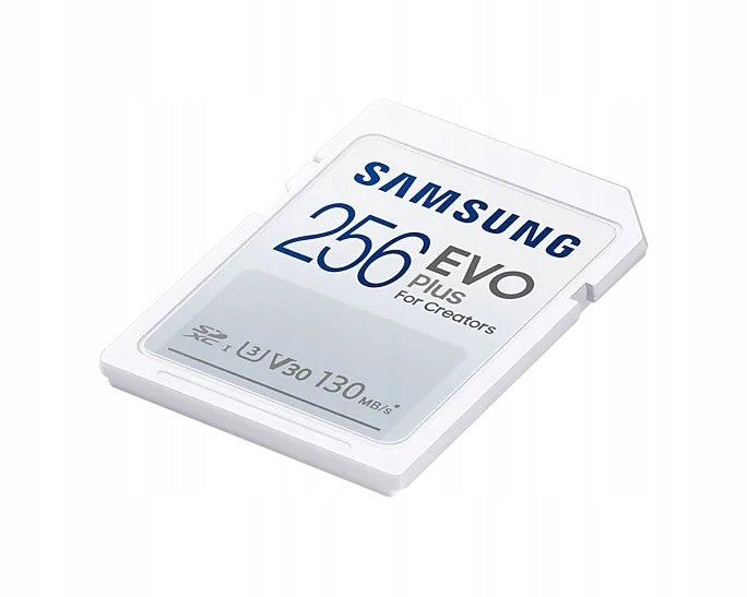 Samsung Evo Plus 256 GB SD card Manufacturer Samsung