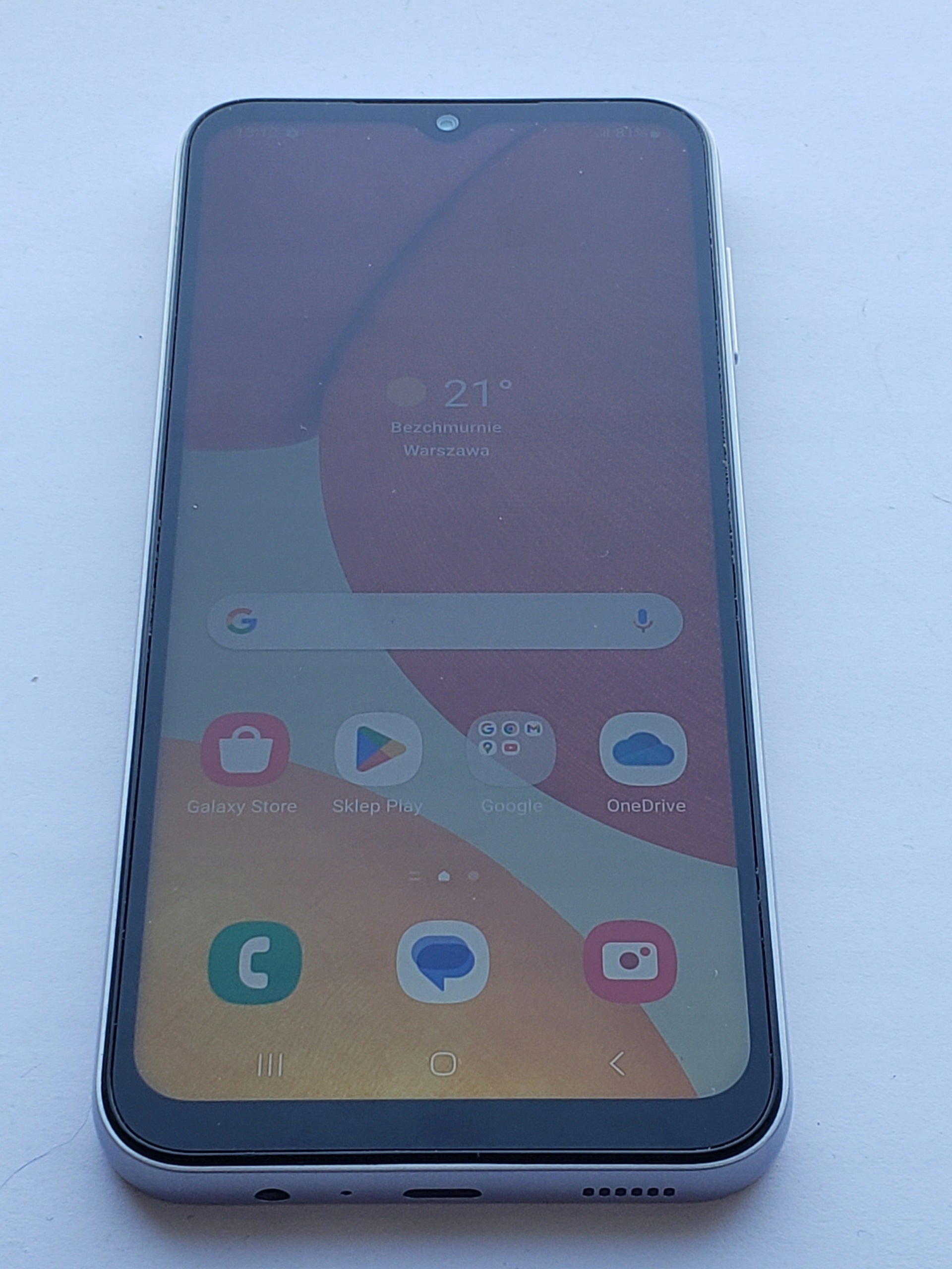 Samsung Galaxy A14 4 GB / 64 GB 4G (LTE) silver without lock Salon Poland Charger included yes