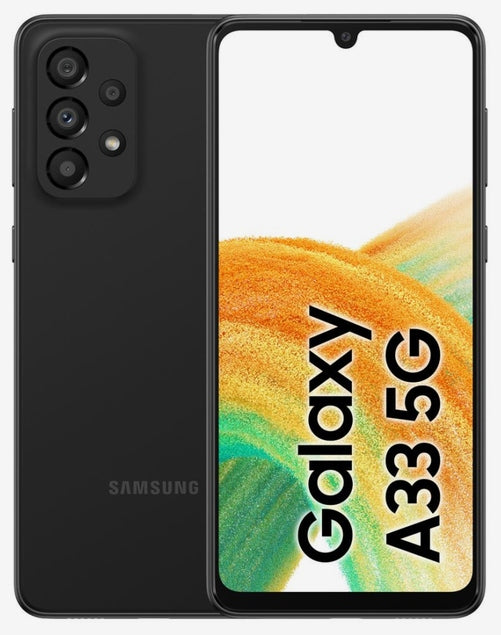 Samsung Galaxy A33 5G 6/128GB SM-A336 DS Black +Glass +Etui