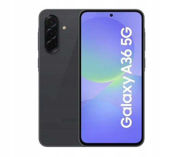Samsung Galaxy A36 5G 6/128GB Black NEW WARRANTY MEGA SET Charger included yes