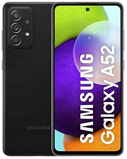 Samsung Galaxy A52 A52 BLACK + CASE + TEMPERED GLASS