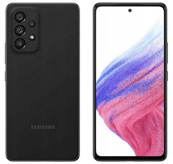 Samsung Galaxy A53 5G SM-A536B 6/128 Black + Freebies Glass and case /N Headphones included no