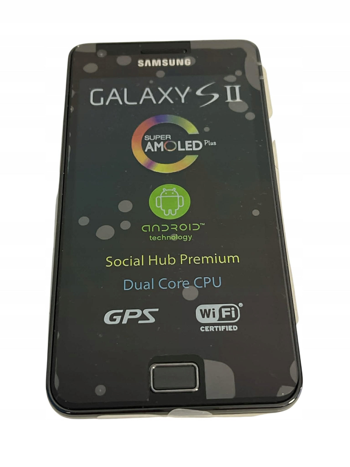 Samsung Galaxy S2 GT-i9100 16GB Black Packaging status original