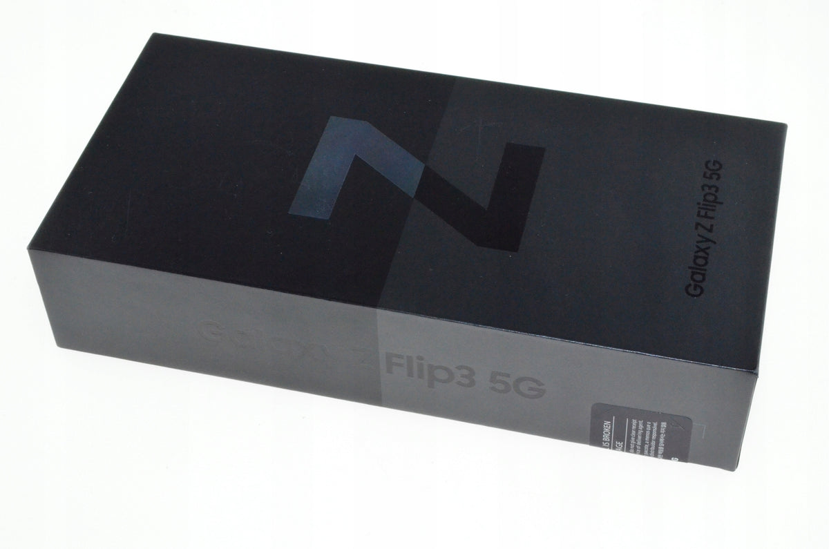 Samsung Galaxy Z Flip3 5G smartphone 128GB 6.7" 120Hz 12Mpix Black Brand Samsung