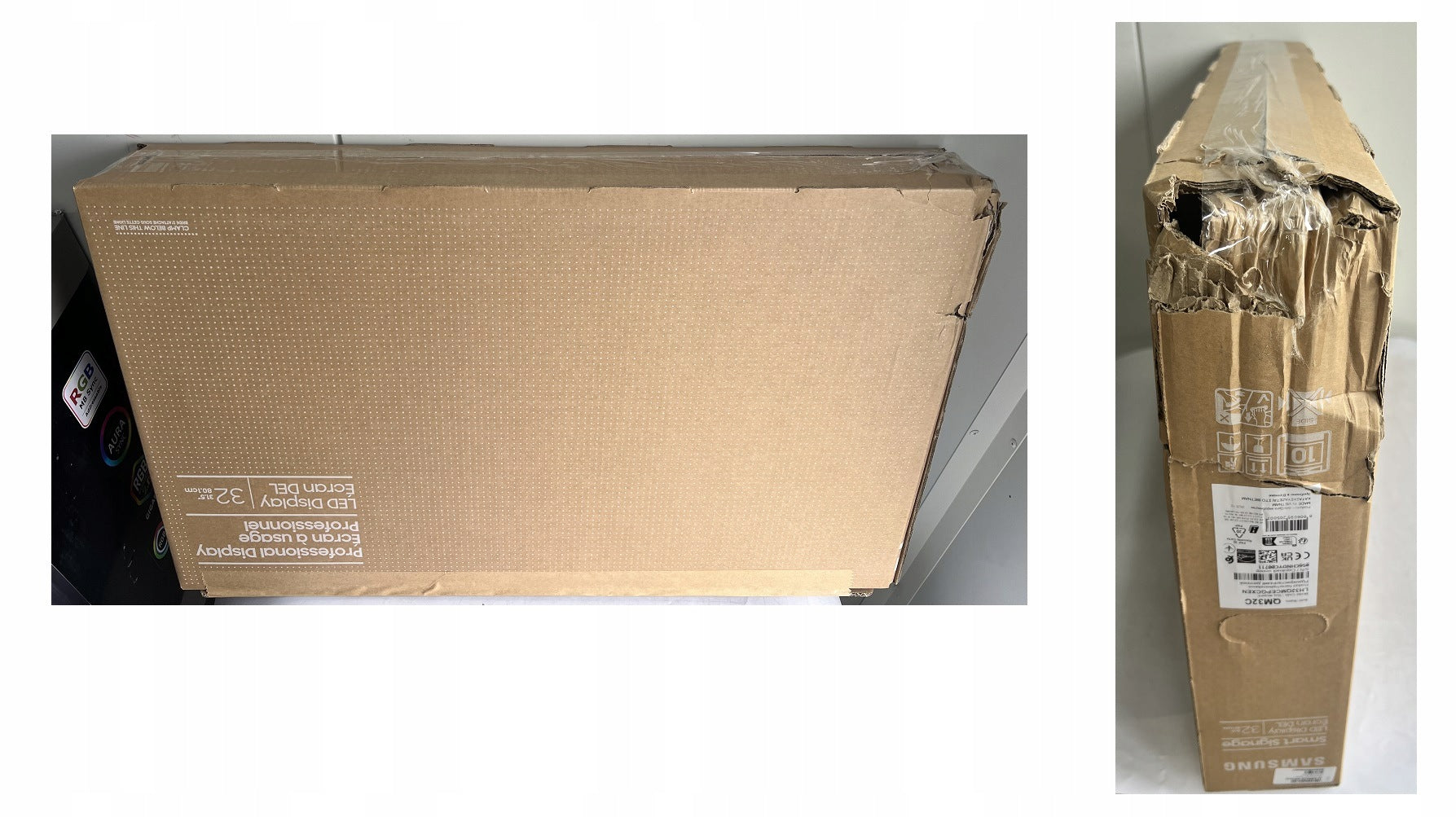 Samsung QM32C Crystal Signage FHD 24/7 VXT Tizen 7.0 Lan WiFi Monitor Manufacturer code LH32QMCEPGCXEN