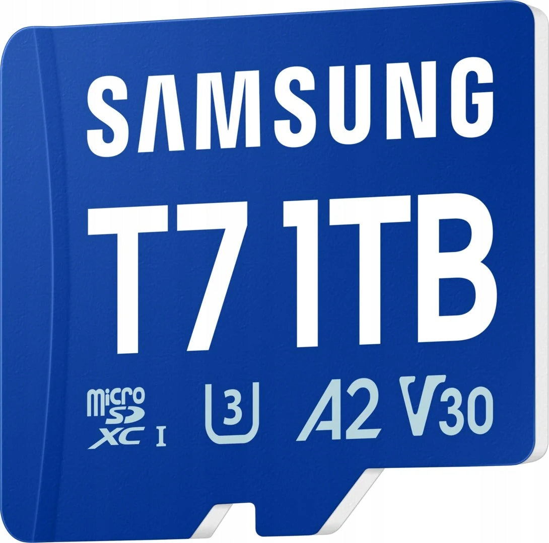 Samsung microSDXC T7 1TB Card capacity 1000 GB