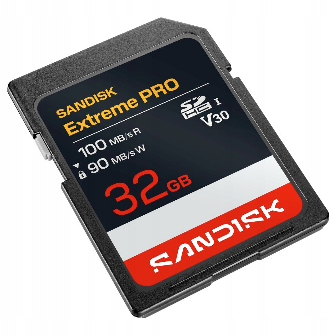 SanDisk EXTREME PRO 32GB SDHC Memory Card - 100MB/s Read, 90MB/s Write, 4K UHD, U3, V30