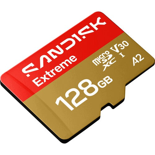 SanDisk SDSQXH9-128G-GZ6MA - Extreme 128GB microSDXC 245/120 MB/s card Packaging status original
