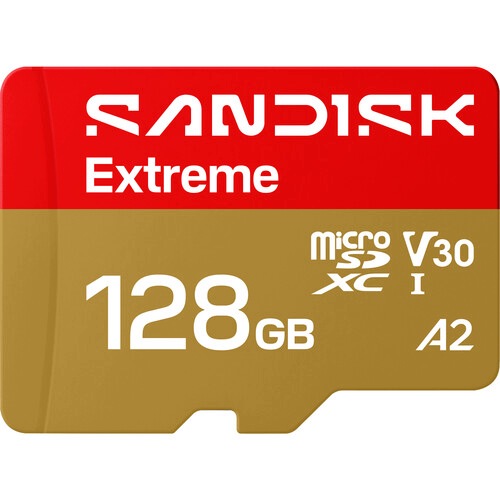 SanDisk SDSQXH9-128G-GZ6MA - Extreme 128GB microSDXC 245/120 MB/s card