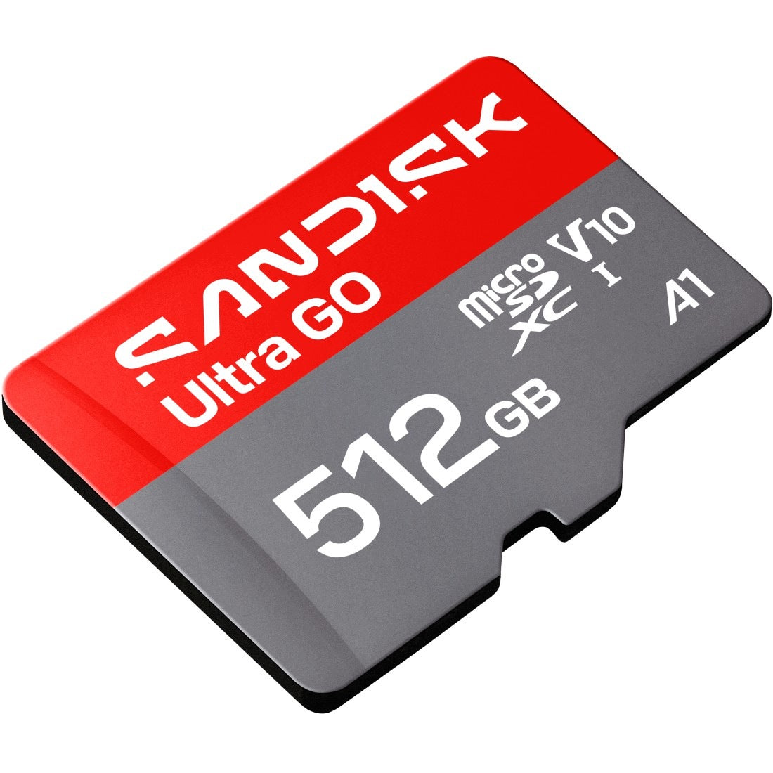 SanDisk ULTRA GO microSDHC 512GB - Read 190MB/s, Class 10, UHS-I, A1 Manufacturer code SDSQUGN-512G-GN6MN