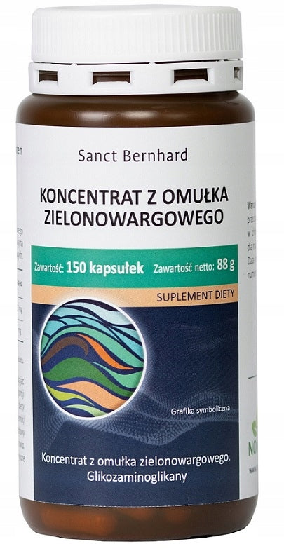 Sanct Bernhard GREEN-LIPPED MUSSEL 150k supports JOINTS