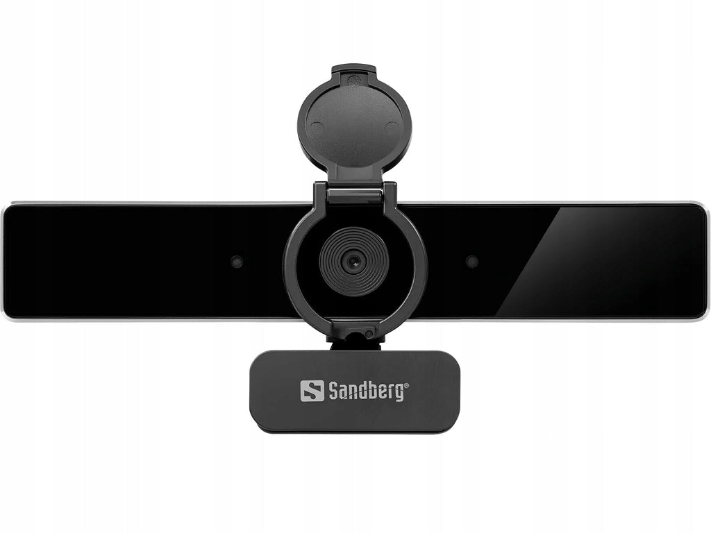 Sandberg 134-45 webcam 8 MP 3840 x 2160 px USB Black Model Webkamera Sandberg 4K USB-C/A Pro