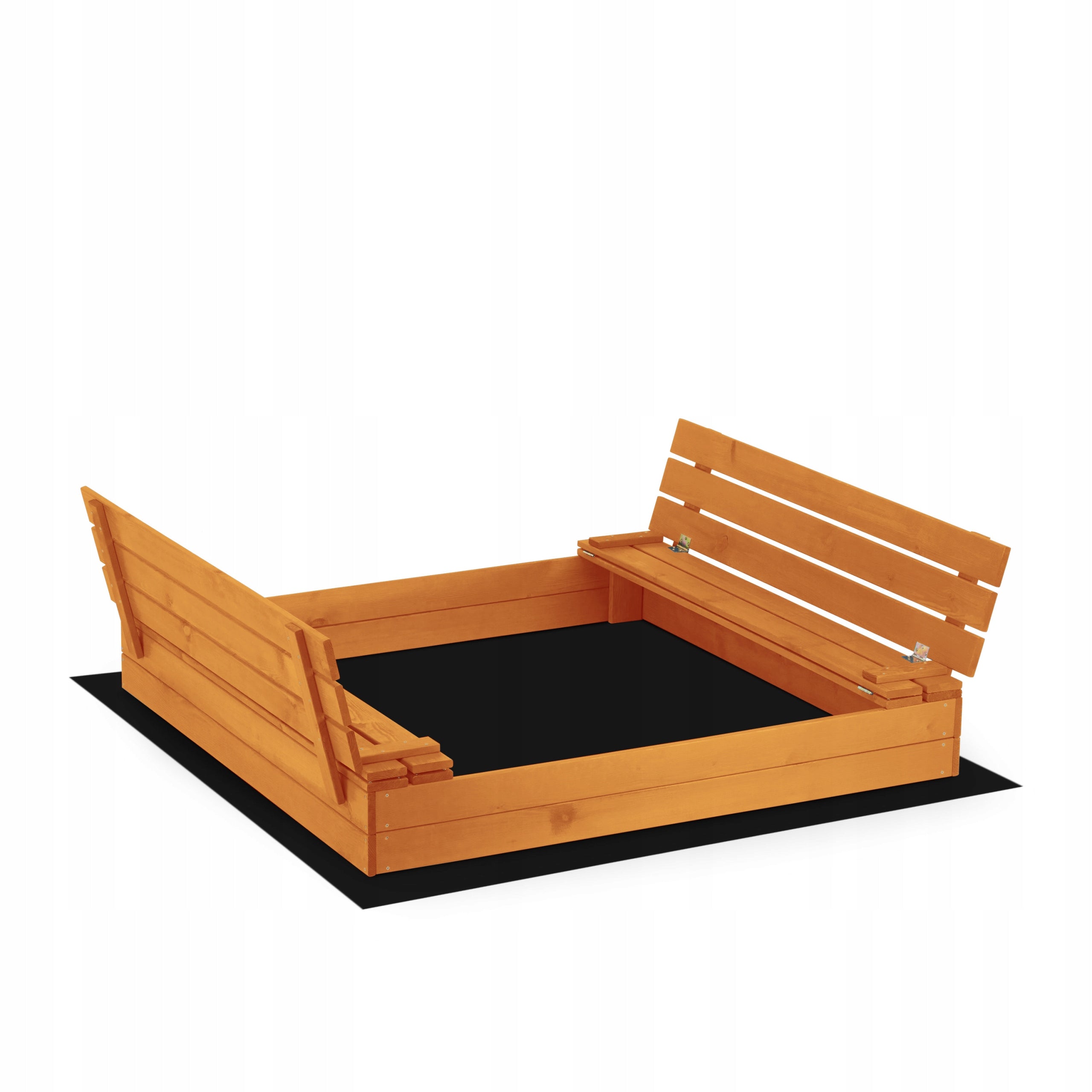 Sandbox 140x140 Impregnated XL Wooden Lockable Kind wooden