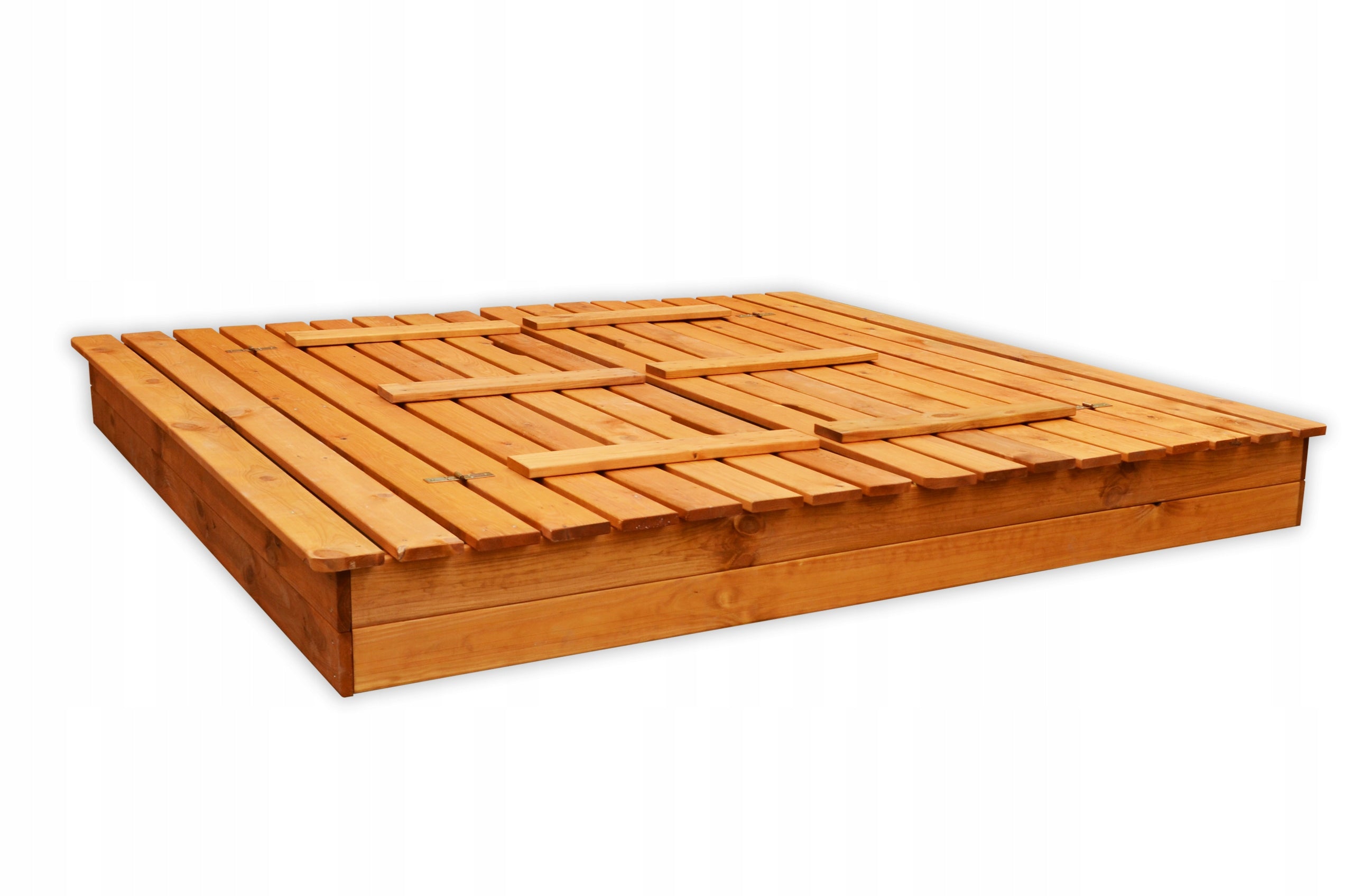 Sandbox 180 x 180 cm with Benches closed Wooden Brand Galar