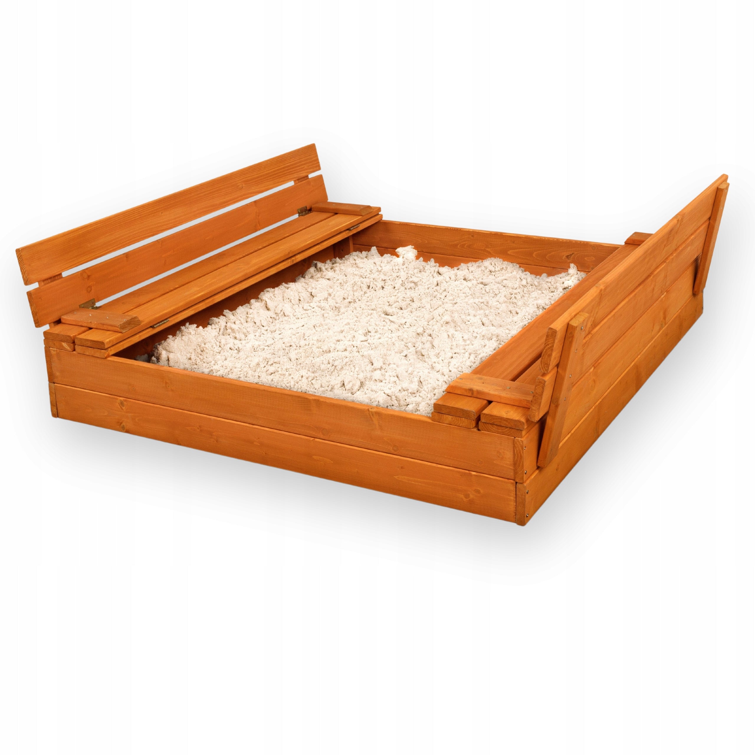 Sandbox Wooden Impregnated Lockable 120 cm Mounting Holes Packaging status original