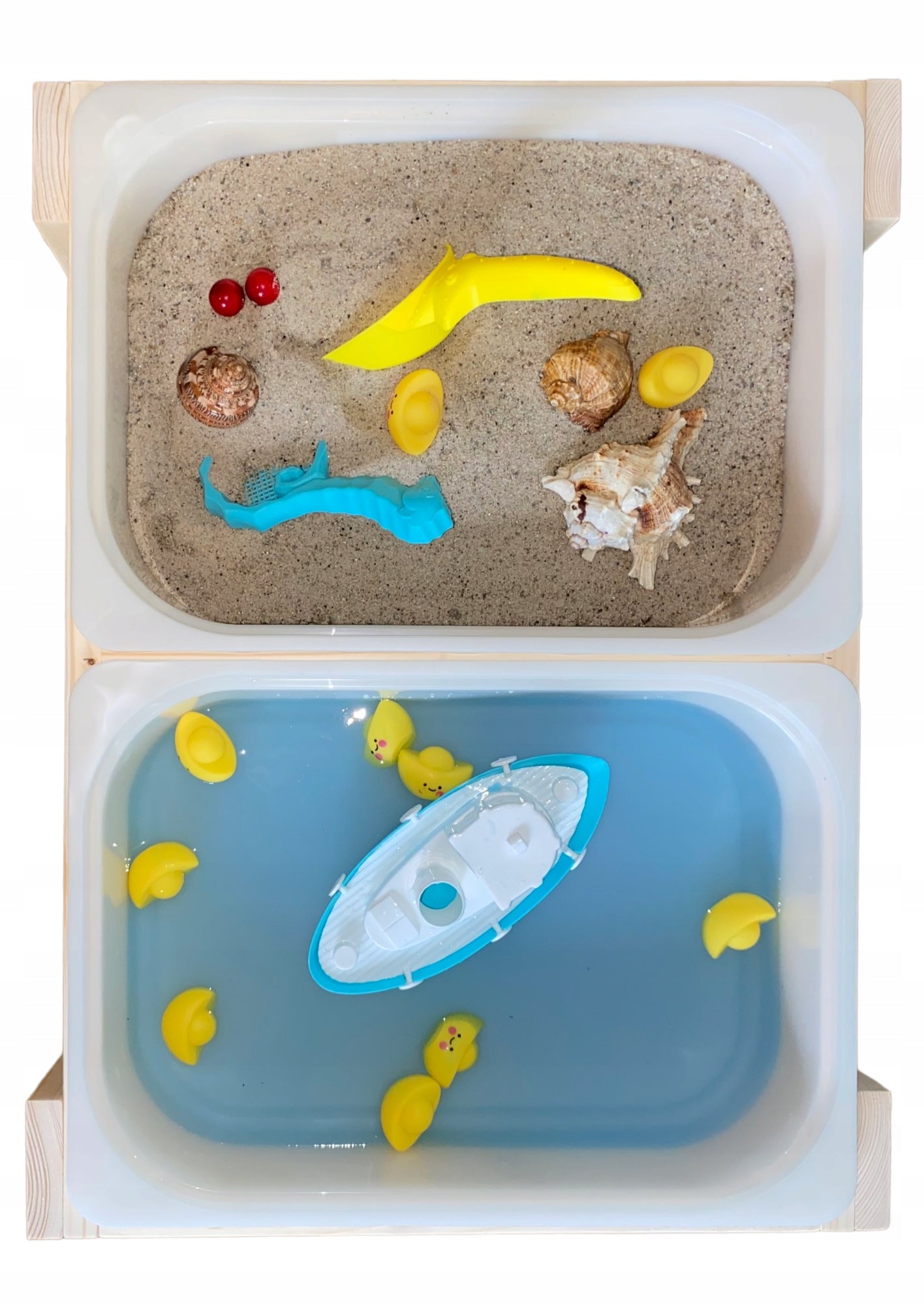 Sandbox sensory table fun sand water 49cm Kid's age 2+ years