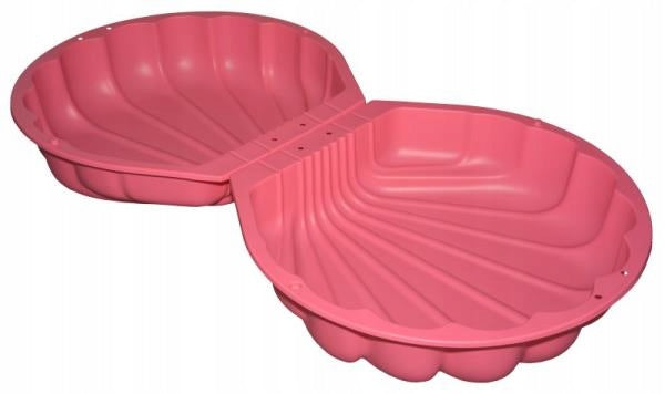 Sandbox shell cover pink two-piece folding pool BIG