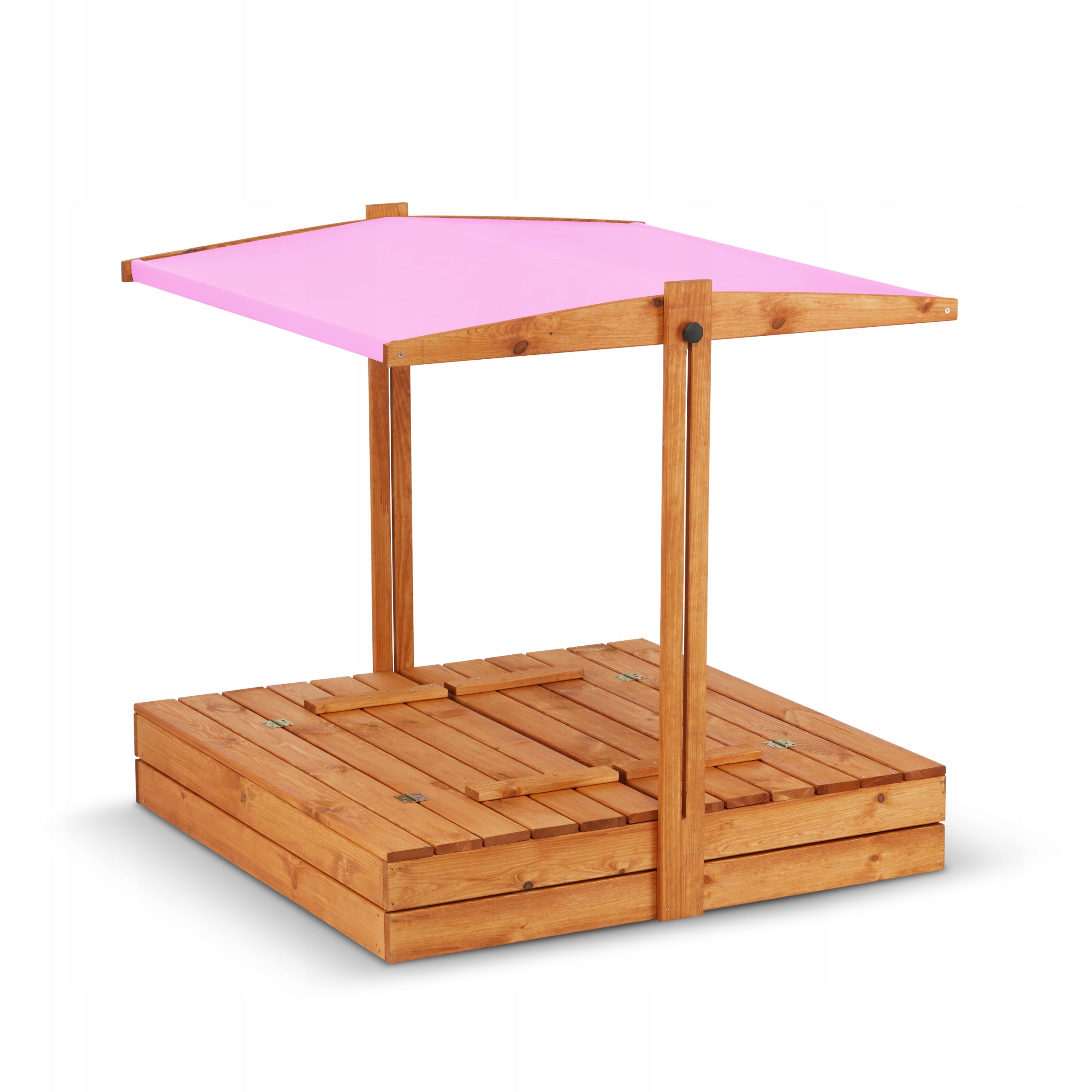 Sandbox with Canopy Pink Impregnated Wooden Model 120 Super Quality Brand no brand