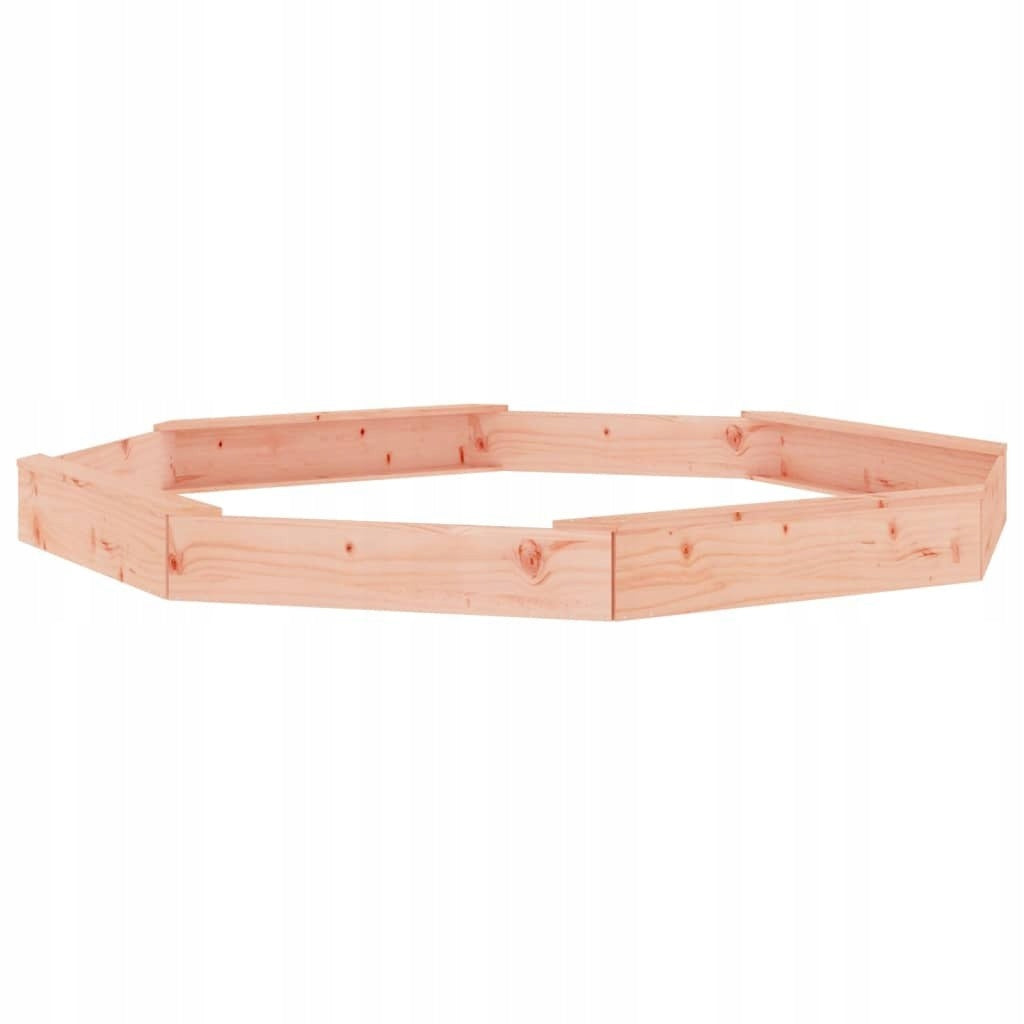 Sandbox with seats, octagonal, solid daggle wood Lumarko! Luma Product width 232 cm