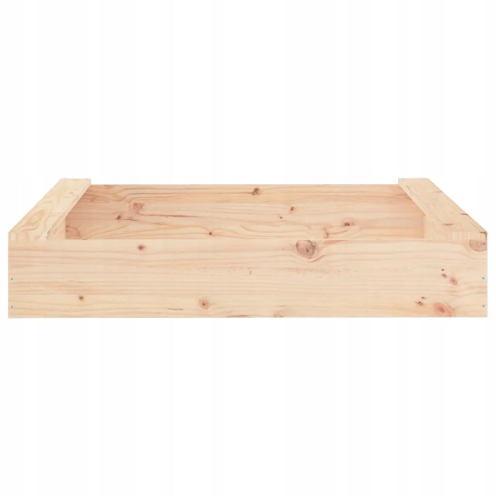 Sandbox with seats, square, solid wood Manufacturer code 825030