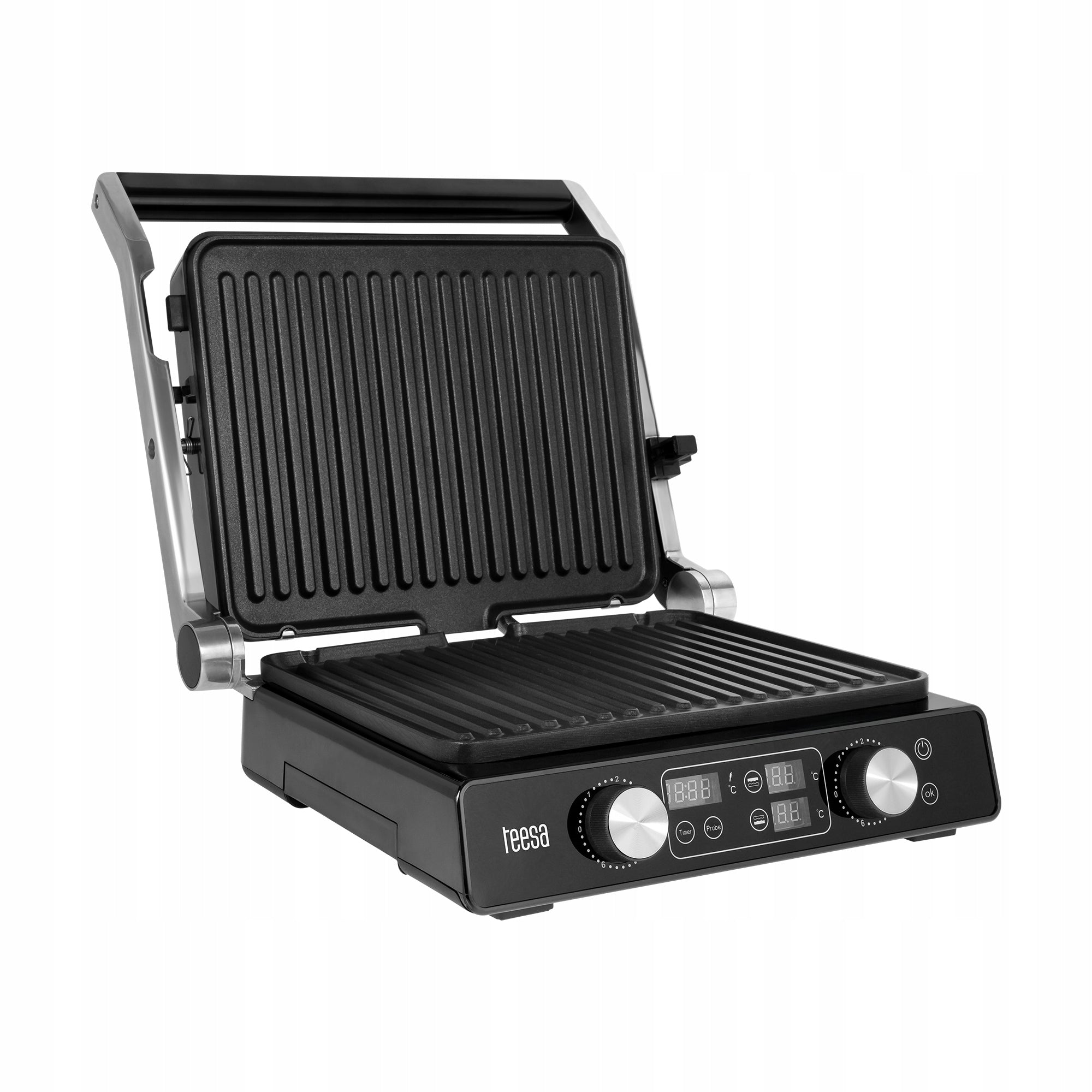 Sandwich toaster panini grill toaster sandwich 2000W 3 positions Teesa Packaging status original