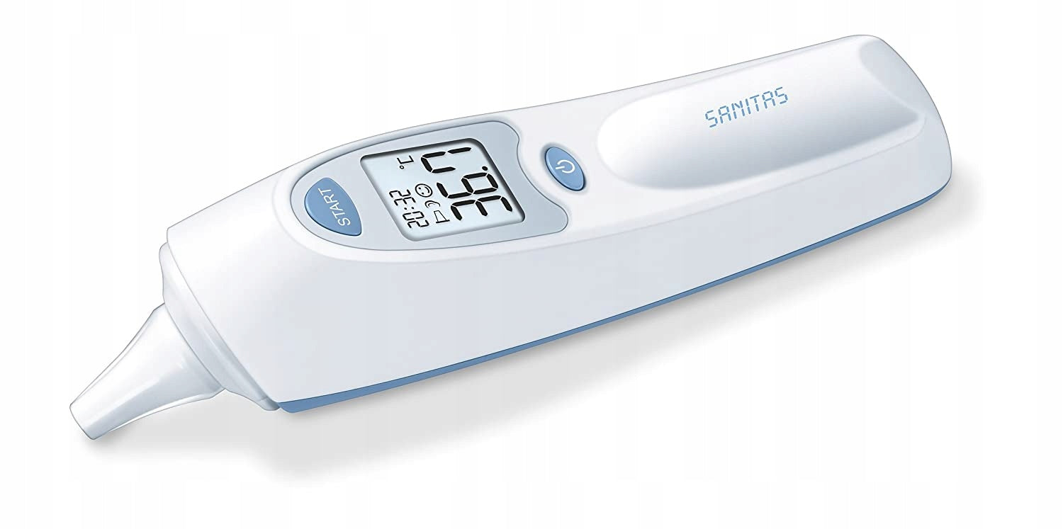 Sanitas SFT 53 in-ear thermometer with cap