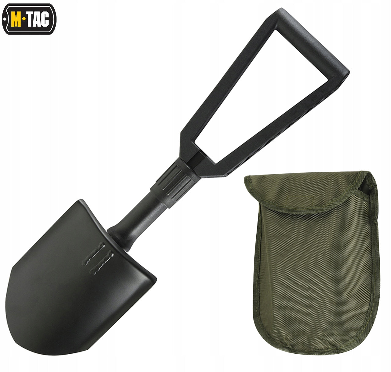 Saperka folding military survival field shovel M-Tac with olive cover Packaging status original