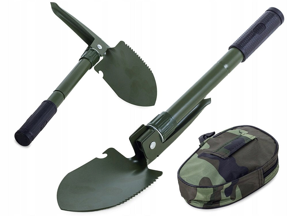 Saperka, pickaxe, survival folding saw 9,6 cm x 16 cm - 41,5 cm