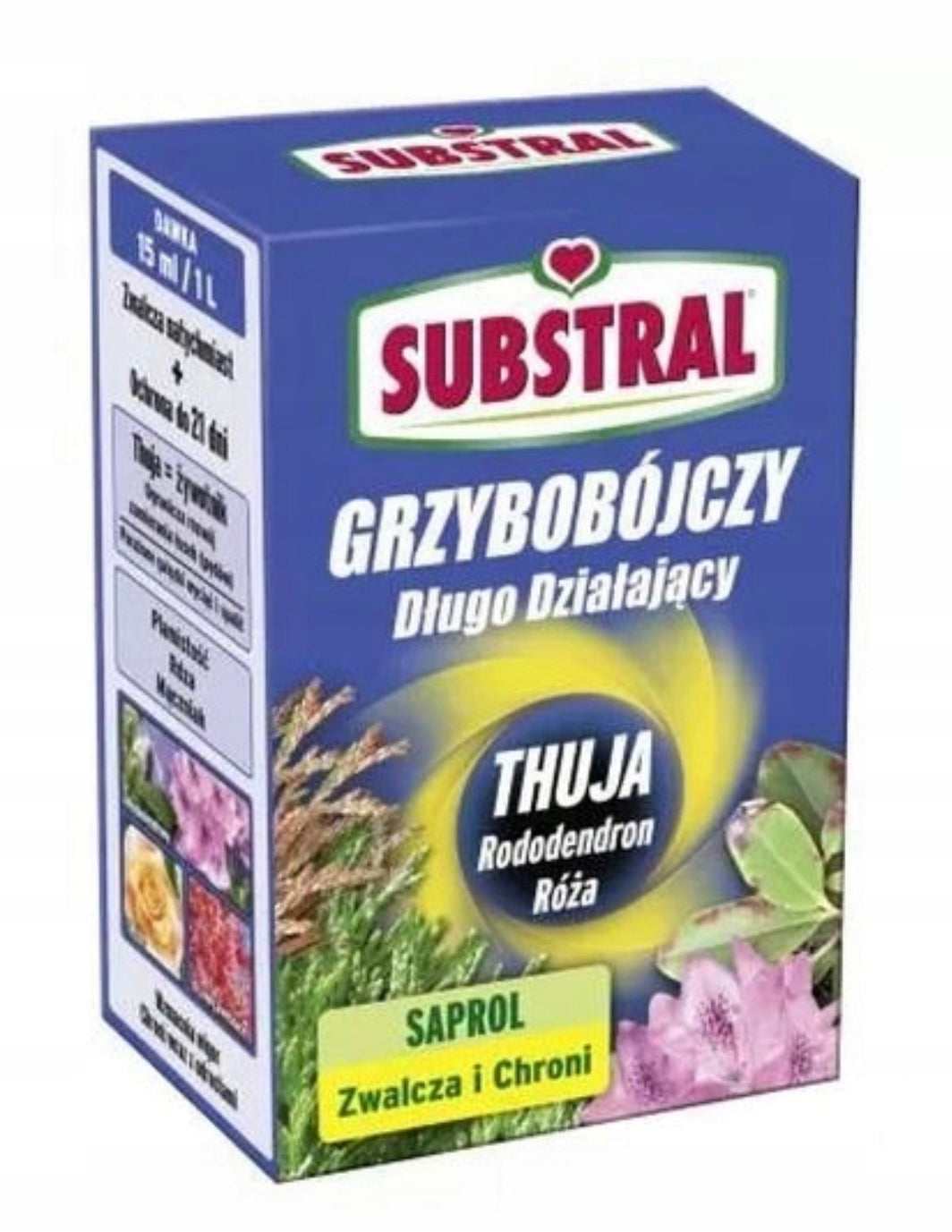 Saprol Fungicide Thuja Coniferous SUBSTRAL 100 ml Packaging status original