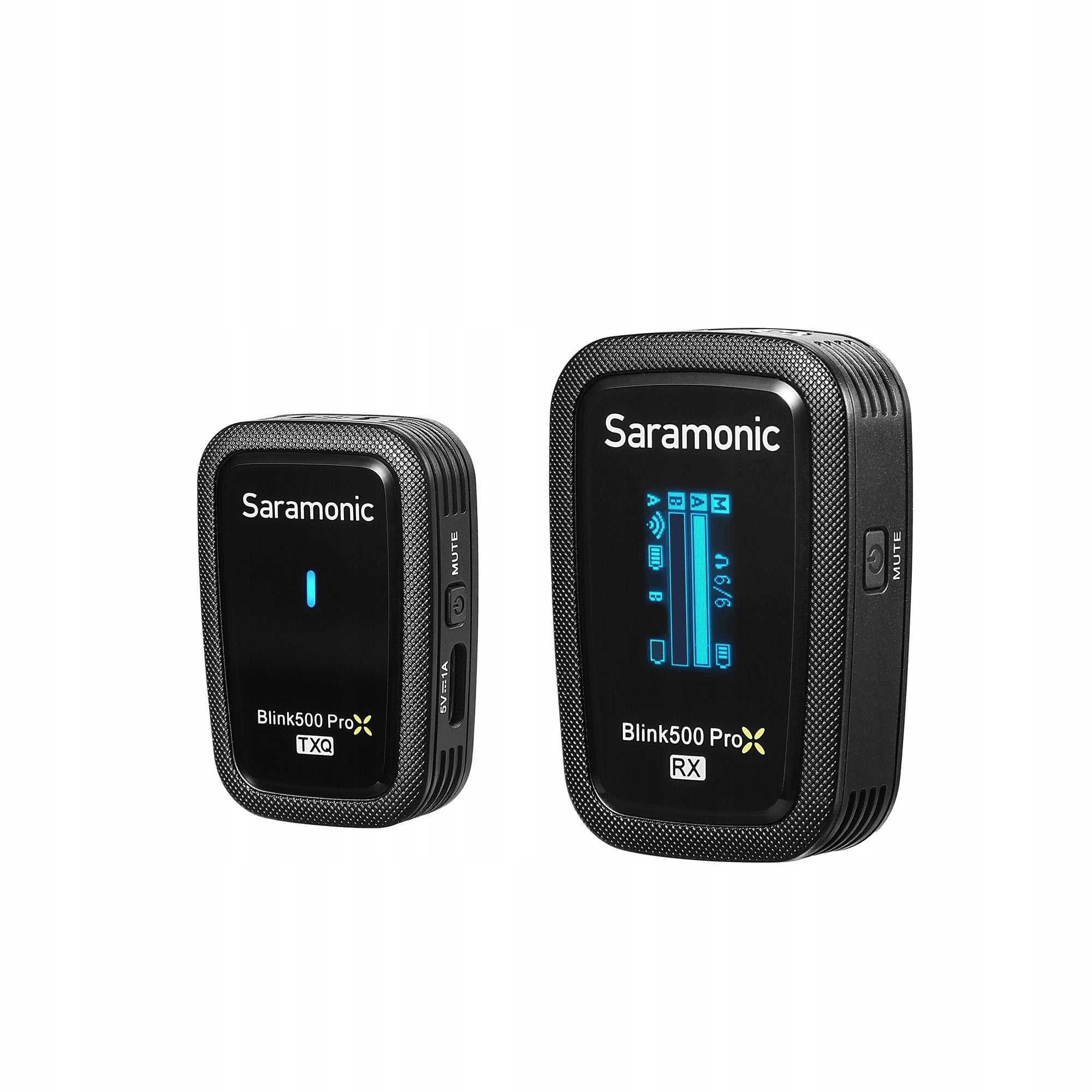 Saramonic Blink500 ProX Q1 belaidžio garso perdavimo rinkinys (RX + TX)