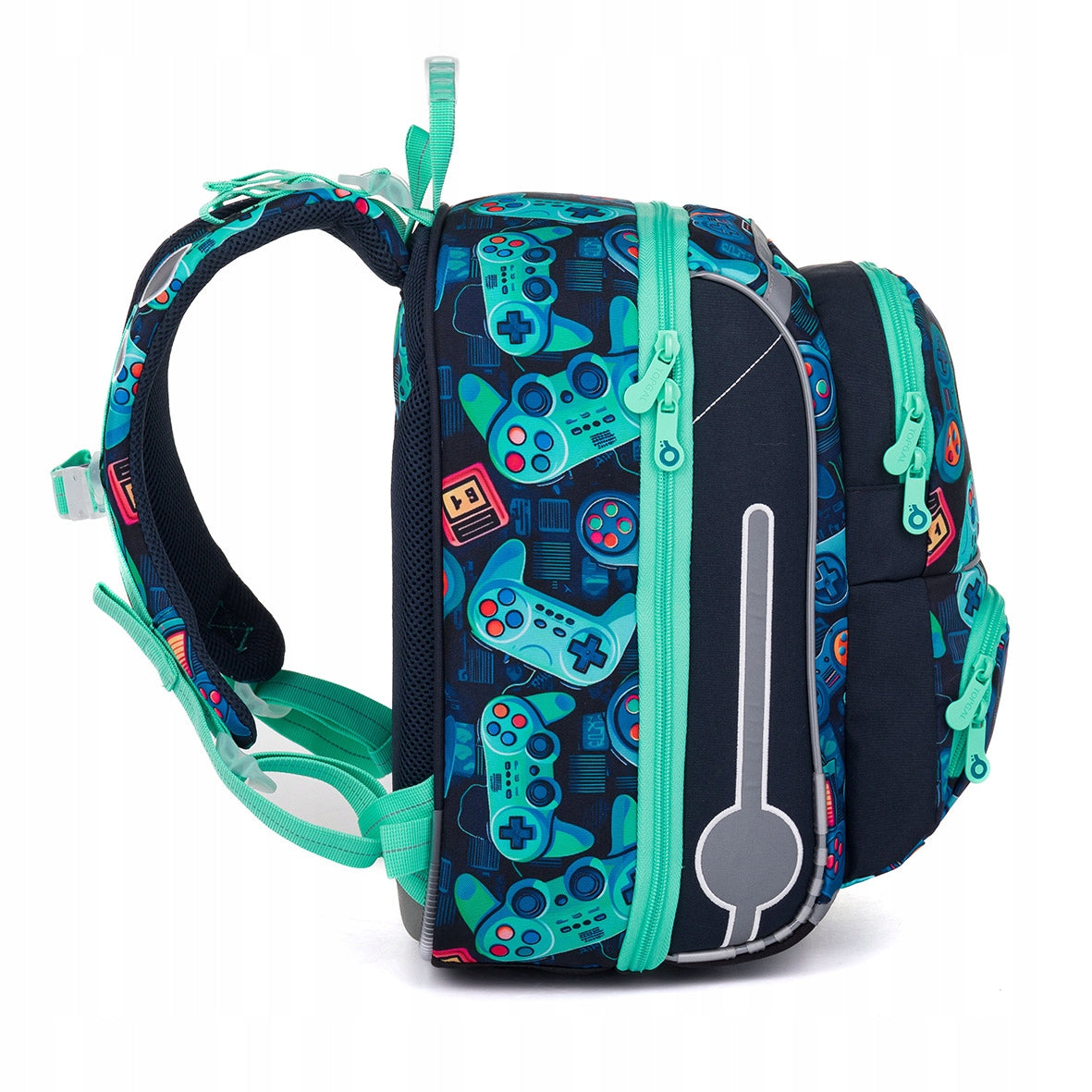Satchel with console pads pattern Topgal BEBE 25012 Brand Topgal