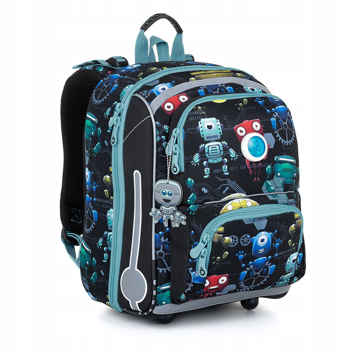 Satchel with robot pattern Topgal BEBE 23011