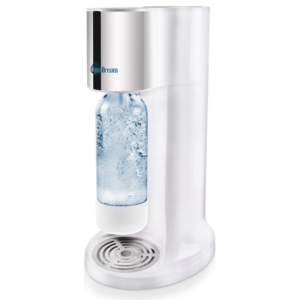 Saturator AQUADREAM siphon bottle for sparkling water gassing white