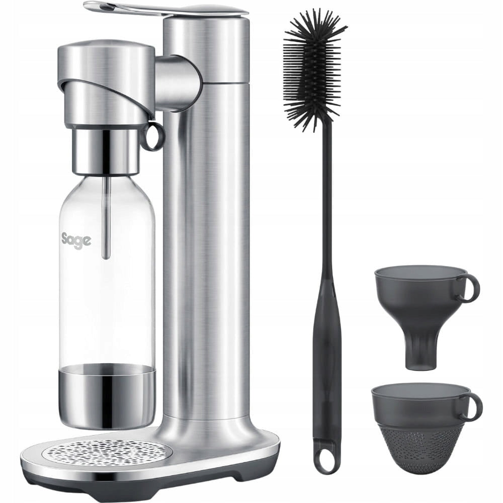 Saturator Sage InFizz SCA800BSS Silver + Accessories