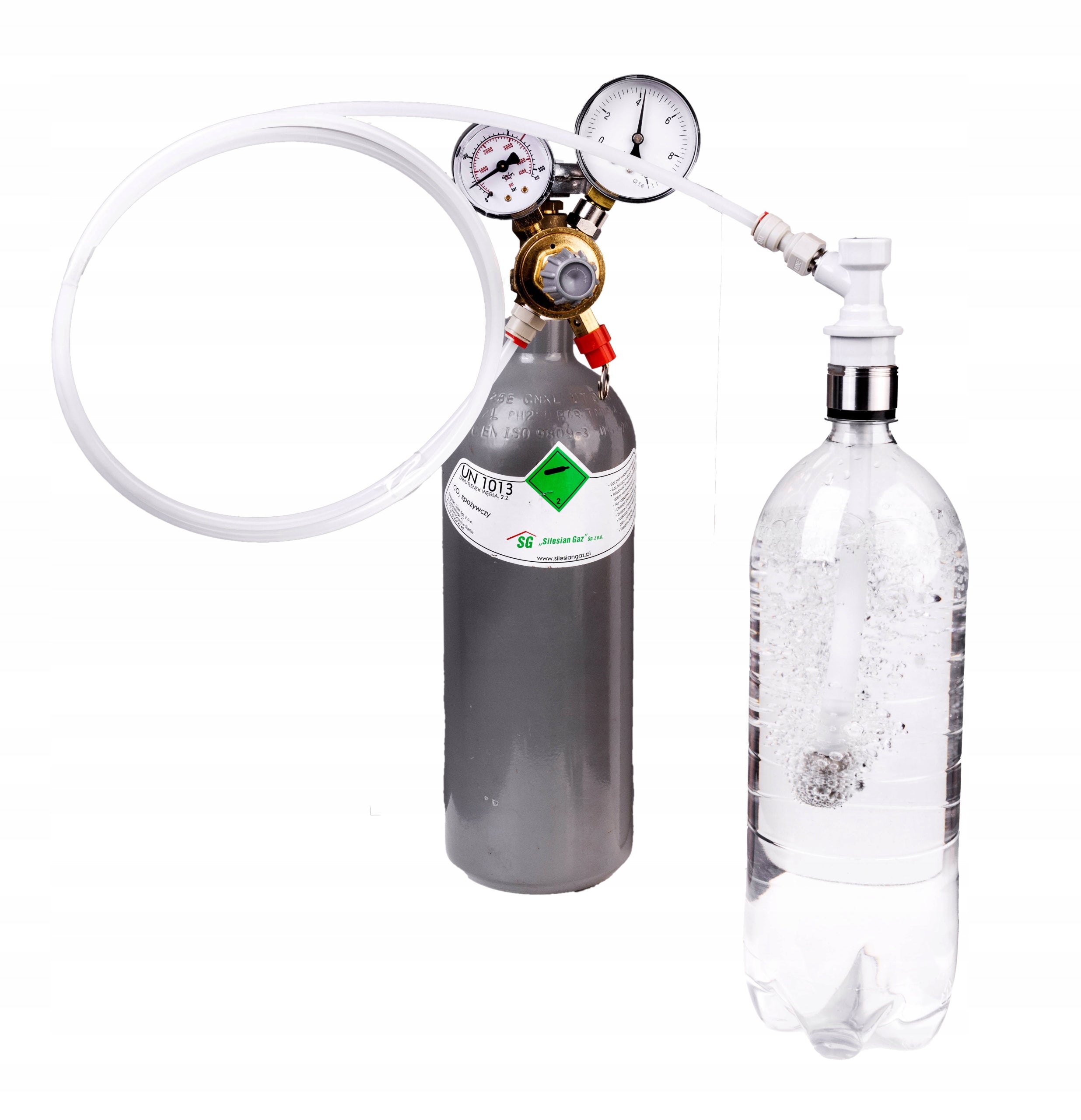 Saturator Siphon For Water Gasification Beverage Wine Beer Cider CO2