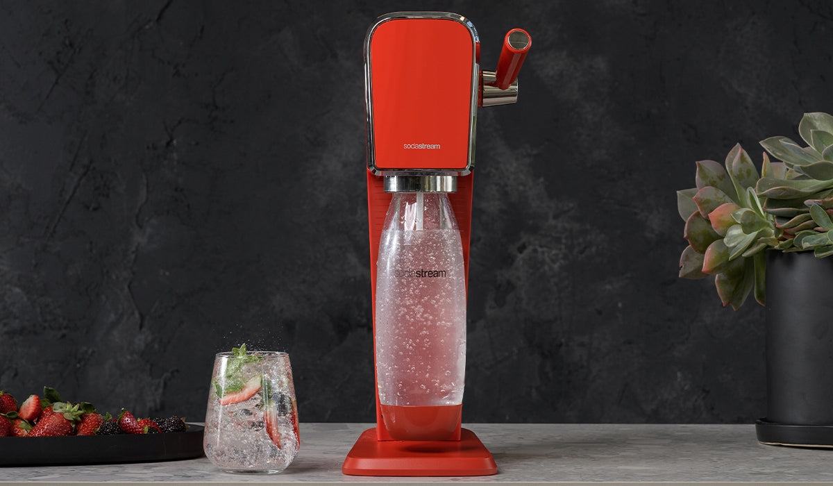 Saturator Soda Stream Art red 1 bottle Brand SodaStream