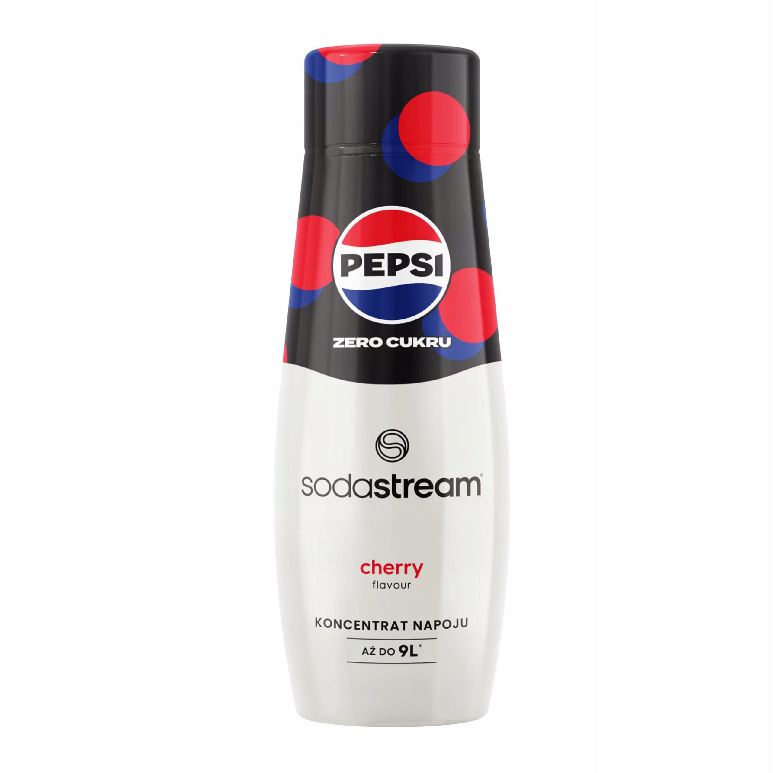 Saturator SodaStream Terra black + 3 bottles + PepsiMax Cherry + CO2 cartridge Packaging status original