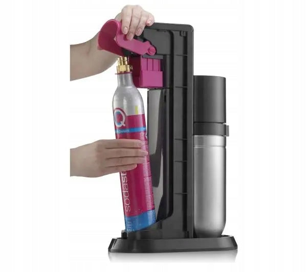 Saturator for sparkling water Sodastream Duo + Gas cartridge + 2 Bottles 1L Brand SodaStream