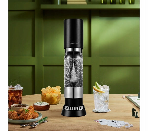 Saturator for sparkling water Sodastream Enso Black + CO2 gas cartridge Packaging status original