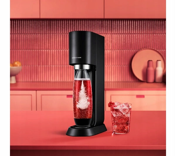 Saturator for sparkling water Sodastream Mix Black + CO2 cartridge + 1L bottle Packaging status original