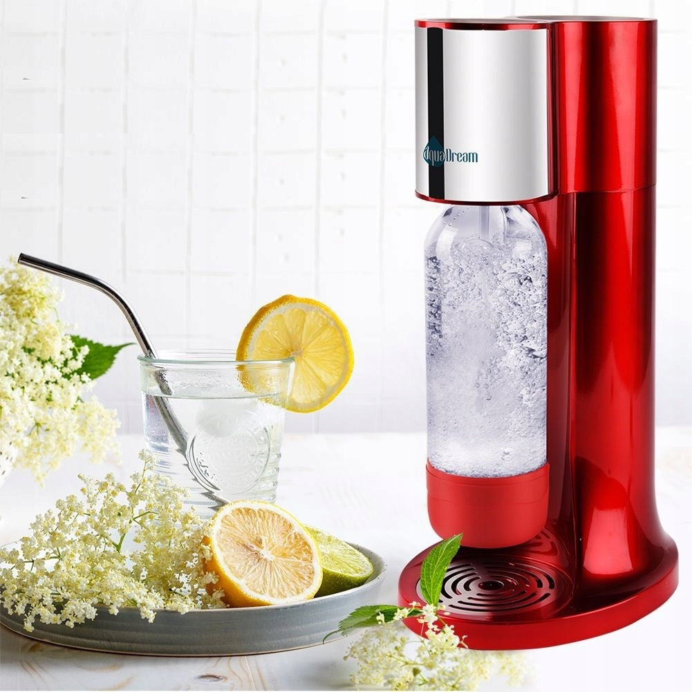 Saturator siphon for gassing water red AquaDream /Orion
