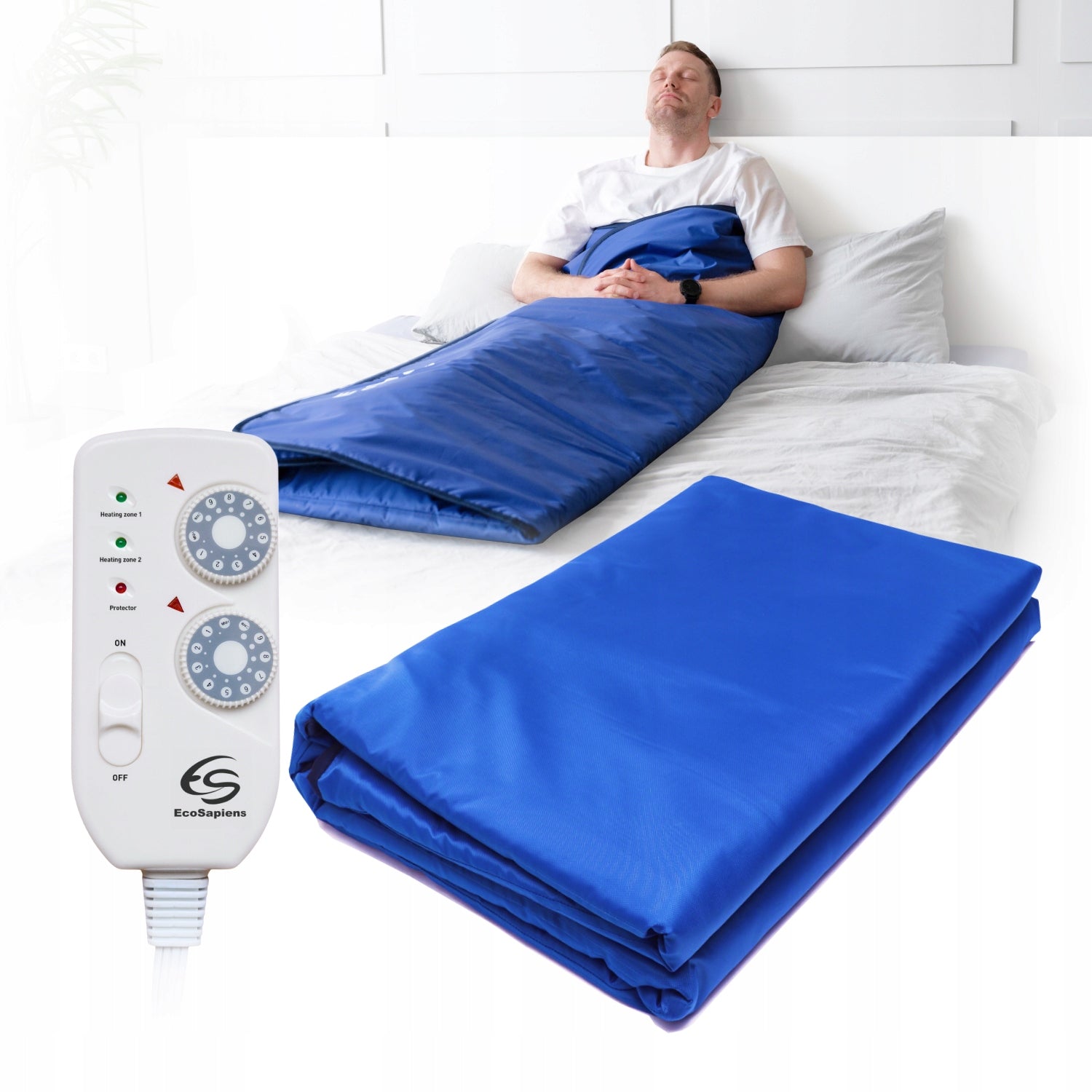 Sauna Blanket, Infrared Heating, 220 x 180 cm, Rapid Weight Loss