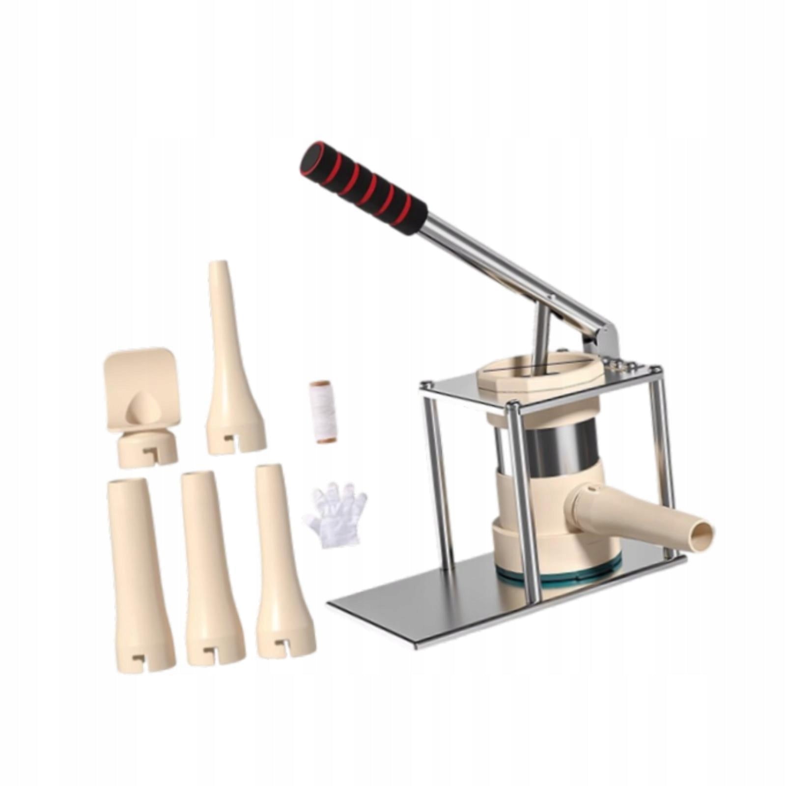 Sausage Stuffer Sausage Filler Machine,with 4 Attachment,Meat Packaging status original